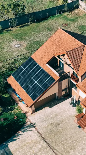 მზის ელექტროსადგური სახლისთვის